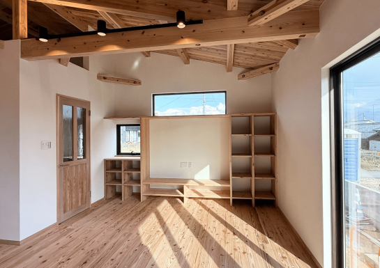 自然素材に包まれた暮らし