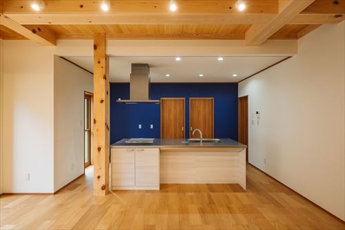 無垢材に癒される平屋。見学販売会