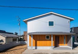 田園と山々が一望できる こだわりリビングの家